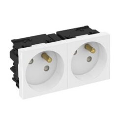 OBO BETTERMANN - PRISE CONNECT45 2x 33° BLANC - 6120672