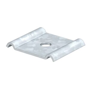OBO BETTERMANN - Pièce de serrage pour vis M6 60x40 - galvanisé par trempage chaud - 6015271