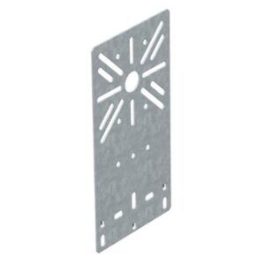 OBO BETTERMANN - Plaque de montage droite 233x120 - acier