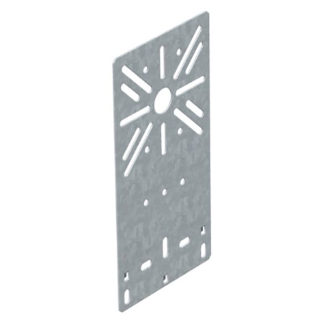 OBO BETTERMANN - Plaque de montage droite 233x120 - acier OBO BETTERMANN - Plaque de montage droite 233x120 - acier