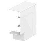 OBO BETTERMANN - RAPID45/53x100-1 PC/ABS BLANC ANGLE PLAT SIMPLE - 6113090