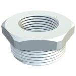 OBO BETTERMANN - Réduction 107/R PG16/9 gris clair - polyamide - 2030748