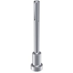 Tête à frapper SDS-Max 25 mm pour piquet de terre en métal avec embase cylindrique