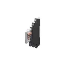 Détails visibles de Relais plat 6 mm avec socle 24 V CA/CC pour Socles pour relais industriels