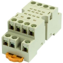 Détails visibles de Socle pour relais MY4 et minuterie H3Y(N)-4 PY 6026C pour Socles pour relais industriels