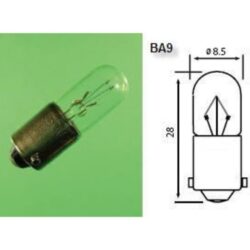 ORBITEC - B3025 Ba9s 10x28mm 12V 50mA - 116050