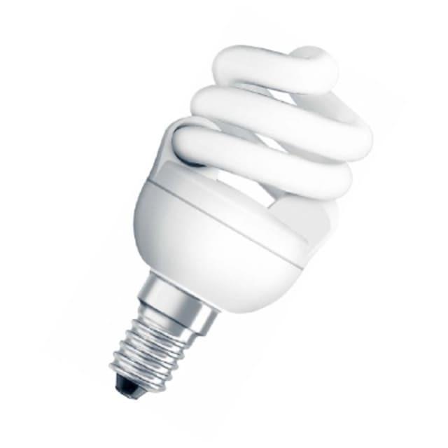 OSRAM Ampoule fluocompacte spirale E14 Ampoule fluocompacte spirale E14 11W 2500K 220 240V culot à vis