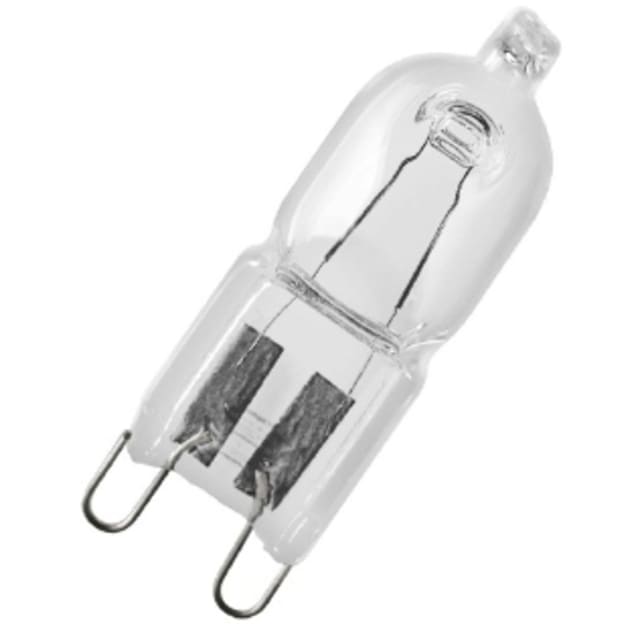OSRAM Ampoule halogène G9 gradable Ampoule halogène G9 48 W 230 V à culot bi-broche, verre transparent