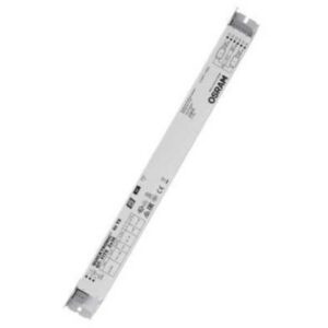 Ballast électronique blanc OSRAM Quicktronic FIT pour 2x36 W avec connecteurs métalliques aux extrémités