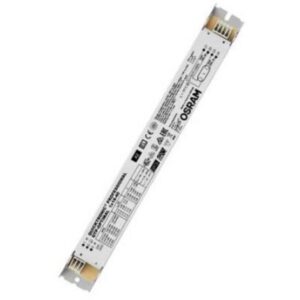 Ballast électronique fluorescent OSRAM 1x18-40W boîtier rectangulaire blanc bornes métalliques