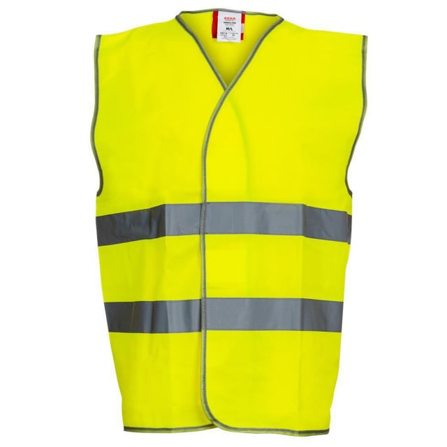 Gilet de sécurité jaune haute visibilité XL/XXL – Image 1