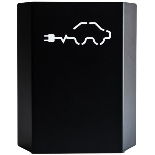 Protection anti collision noire Ohmy Protection anti collision noire 50 cm 4 mm avec pictogramme blanc