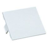 PANDUIT - 1/2-size blank insert. Reserves space for future upgrades. - CHB2IW-X