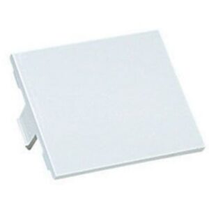 PANDUIT - 1/2-size blank insert. Reserves space for future upgrades. - CHB2IW-X