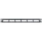 PANDUIT - 24-port all metal modular patch panel 1U - CP24BLY