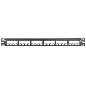 PANDUIT - 24-port all metal modular patch panel 1U - CP24BLY