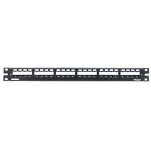 PANDUIT - 24-port all metal modular patch panel with strain relief bar 1U - CP24WSBLY