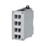 PANDUIT - 8-PORT DIN RAIL MOUNT COPPER PATCH PANEL - CDPP8RG