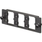 PANDUIT - Adaptateur pour 6 JACKS fibre duplex OPTI-JACK ou JACKS MINI-COM (non comp - FMP6