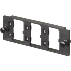 PANDUIT - Adaptateur pour 6 JACKS fibre duplex OPTI-JACK ou JACKS MINI-COM (non comp - FMP6