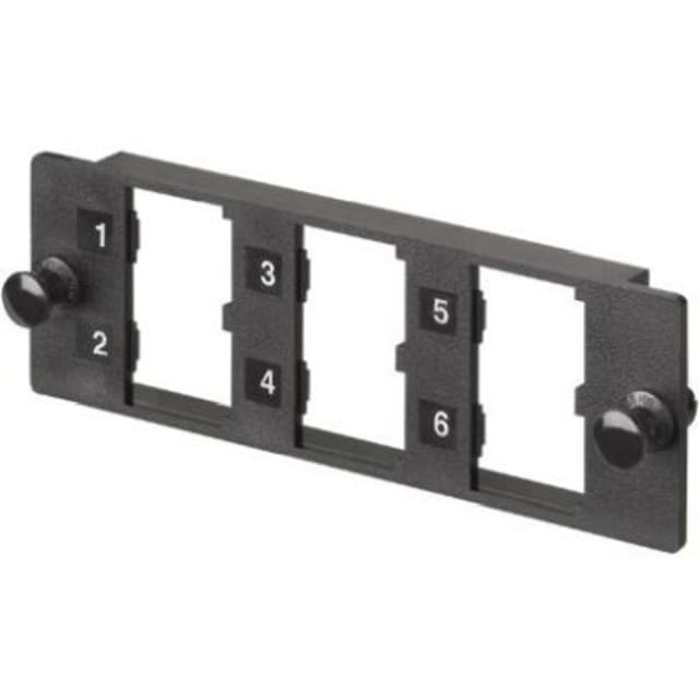 PANDUIT - Adaptateur pour 6 JACKS fibre duplex OPTI-JACK ou JACKS MINI-COM (non comp - FMP6 PANDUIT - Adaptateur pour 6 JACKS fibre duplex OPTI-JACK ou JACKS MINI-COM (non comp - FMP6