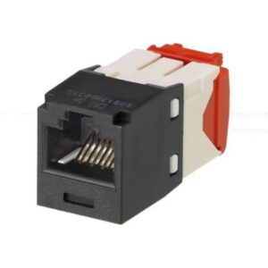 PANDUIT - Category 5E RJ45 8 positions unshielded module black - CJ5E88TGBL