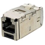 PANDUIT - Category 5e RJ45 8 position shielded module + integrated shield - CJS5E88TGY