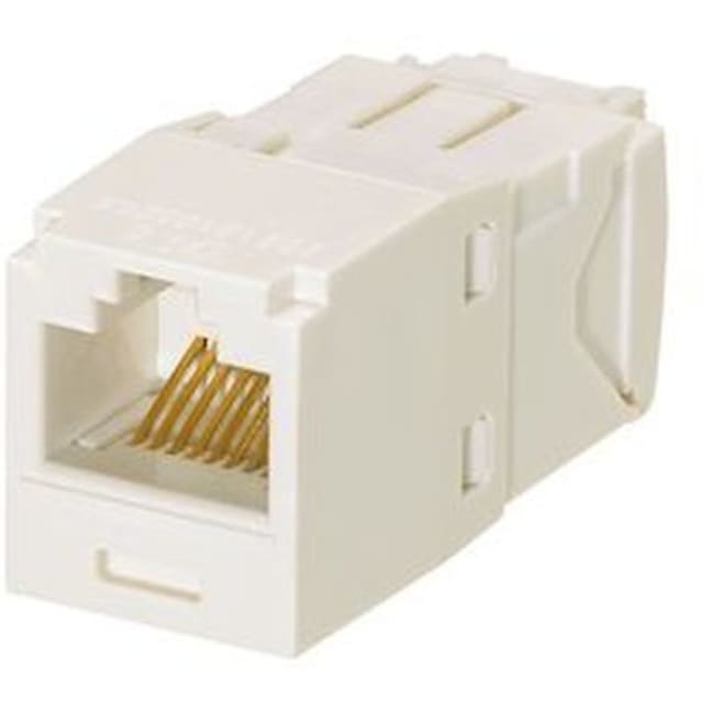 PANDUIT - Category 6 RJ45 8 position unshielded module arctic white - CJ688TGAW PANDUIT - Category 6 RJ45 8 position unshielded module arctic white - CJ688TGAW