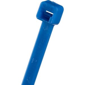Collier de serrage nylon bleu 102 x 2,5 mm tête standard