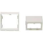 PANDUIT - Insert 45x45 incliné 45° sans clapets + cadre
