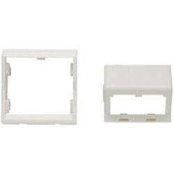 PANDUIT - Insert 45x45 incliné 45° sans clapets + cadre