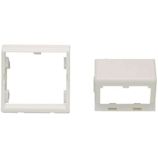 PANDUIT - Insert 45x45 incliné 45° sans clapets + cadre PANDUIT - Insert 45x45 incliné 45° sans clapets + cadre