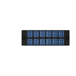 PANDUIT - LC FAP with 12 LC Duplex singlemode OS2 couplers (blue) - FAP12WBUDLCZ