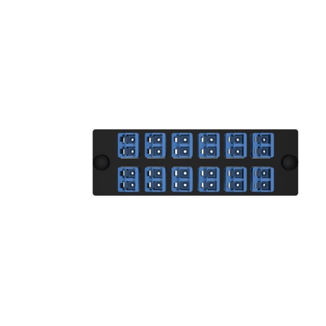 PANDUIT - LC FAP with 12 LC Duplex singlemode OS2 couplers (blue) - FAP12WBUDLCZ PANDUIT - LC FAP with 12 LC Duplex singlemode OS2 couplers (blue) - FAP12WBUDLCZ