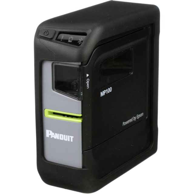PANDUIT - MP100 Printer-with Protective Impact Bumper-1Casette T100X000VPM-BK-USB-MP100-Ac - MP100/E PANDUIT - MP100 Printer-with Protective Impact Bumper-1Casette T100X000VPM-BK-USB-MP100-Ac - MP100/E