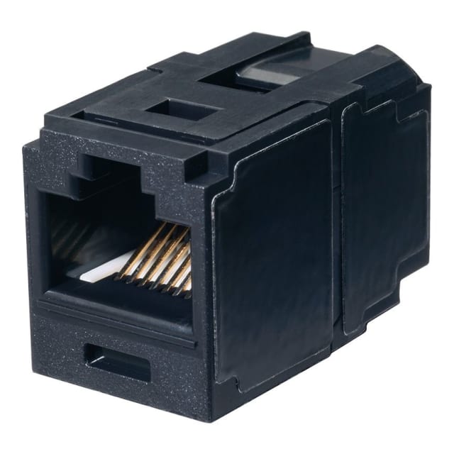PANDUIT - Mini-Com Coupler Module Cat6A UTP BLACK - CC6X88BL PANDUIT - Mini-Com Coupler Module Cat6A UTP BLACK - CC6X88BL