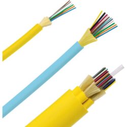 Détails visibles de Câble fibre optique OM3 multimode intérieur pour Câbles fibre optique