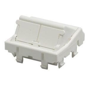 PANDUIT - NK-2 PORT SHUTTERED FACEPLATE KIT - NKFS2SAW