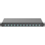 PANDUIT - PRE-LOADED FIBRE DAWER 12 FIBERS DUPLEX OM3/OM4 50/125µm LC - FD1W12AQDLCZ