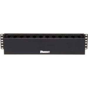 PANDUIT - Patch guide horizontal 2U + cover 89 x 483 x 94mm - WMPF1E