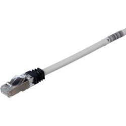 Câble réseau RJ45 Cat6A S/FTP 1 m gris, configuration visible