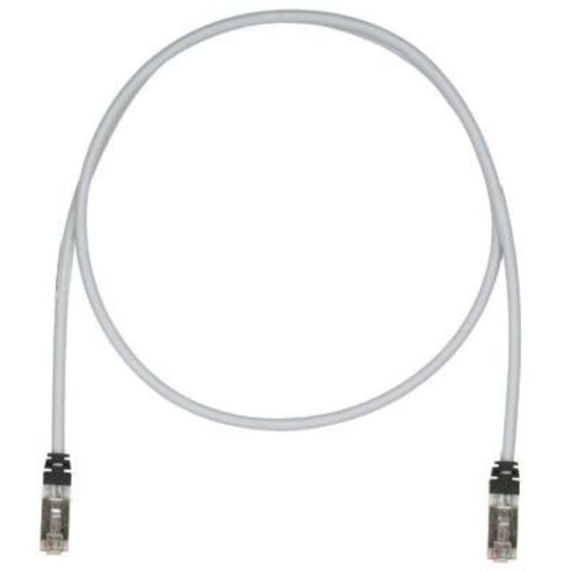 PANDUIT - Patchcord koper CAT6A S/FTP 26AWG 4m gris + 2 modulair TX Plus Plug - STP6X4MIG PANDUIT - Patchcord koper CAT6A S/FTP 26AWG 4m gris + 2 modulair TX Plus Plug - STP6X4MIG