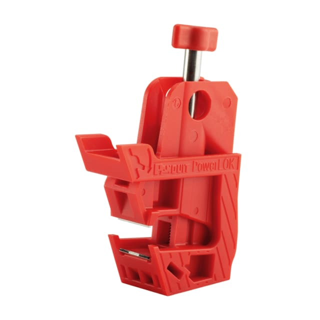 PANDUIT PSL-PCBNT dispositif de verrouillage Dispositif de verrouillage rouge pour disjoncteur avec tige et mécanisme de blocage