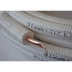 PDM - Tuyau de refroidissement isolé cuivre 1/4x0.8 + 5/8x1.0 rouleau 20m - F100.GUS1458X120