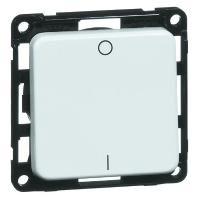 PEHA - Interrupteur + manette Compacta 2 pôles 10A 250V AC PEHA - Interrupteur + manette Compacta 2 pôles 10A 250V AC