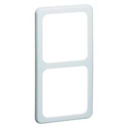 PEHA - Plaque de recouvrement double Standard