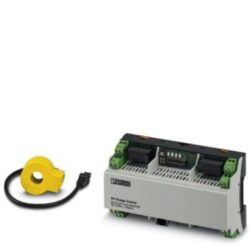 Contrôleur de charge AC Modbus avec tores de mesure et bornes de raccordement