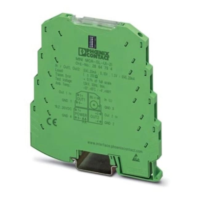 PHOENIX CONTACT - Duplicateur de signal à 4 voies pour l'isolation galvanique et la duplication de - 2864176 PHOENIX CONTACT - Duplicateur de signal à 4 voies pour l'isolation galvanique et la duplication de - 2864176