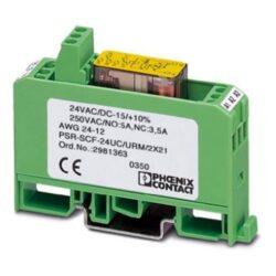 PHOENIX CONTACT - PSR-SCF- 24UC/URM/2X21 - 2981363