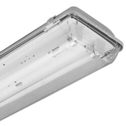 PIL - Acro luminaire hermétique 2x18W T8 HF + ballast plexi polycarbonat IP65 - 15-00544